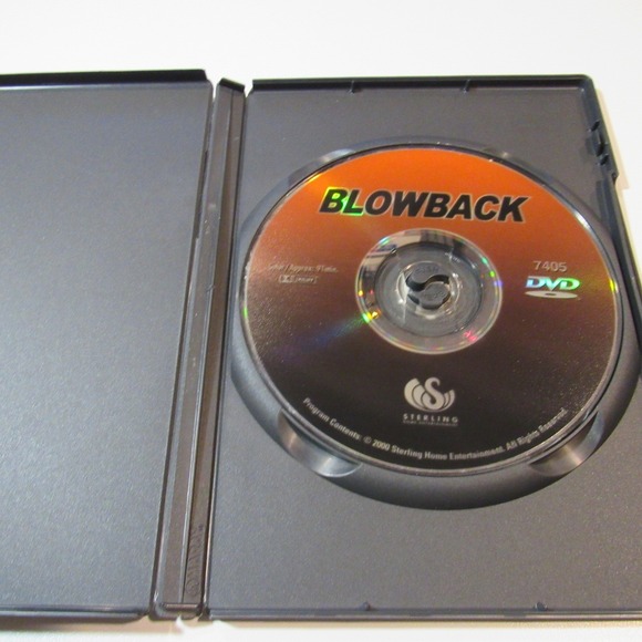 Blowback DVD Mario Van Peebles James Remar Crime Thriller Movie - Picture 3 of 4